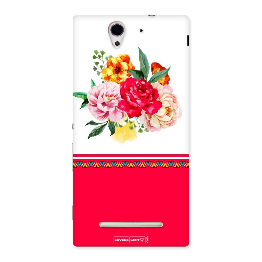 Flower Fusion Back Case for Sony Xperia C3