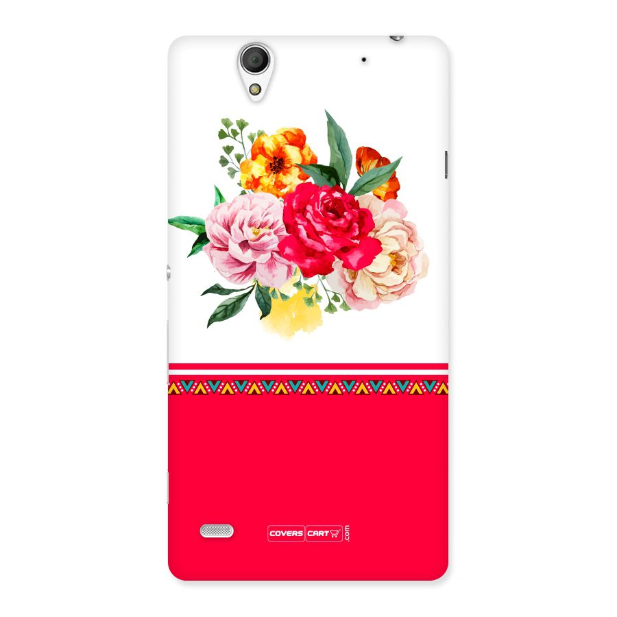 Flower Fusion Back Case for Sony Xperia C4