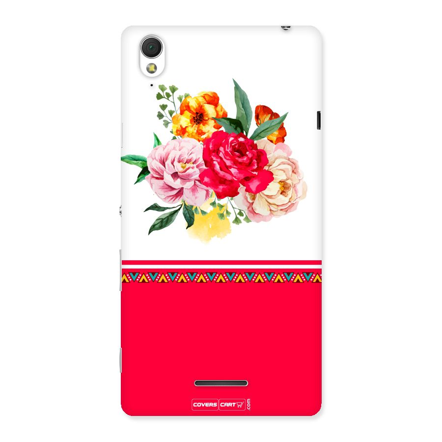 Flower Fusion Back Case for Sony Xperia T3