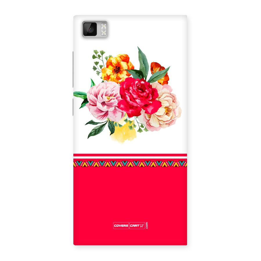 Flower Fusion Back Case for Xiaomi Mi3