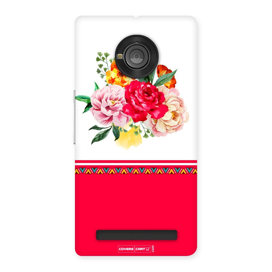 Flower Fusion Back Case for Yu Yuphoria