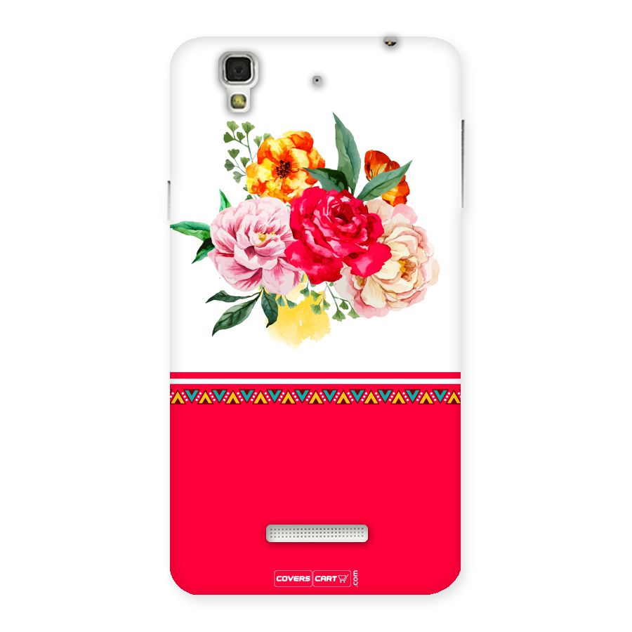 Flower Fusion Back Case for Yu Yureka
