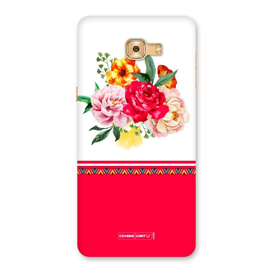Flower Fusion Back Case for Galaxy C9 Pro