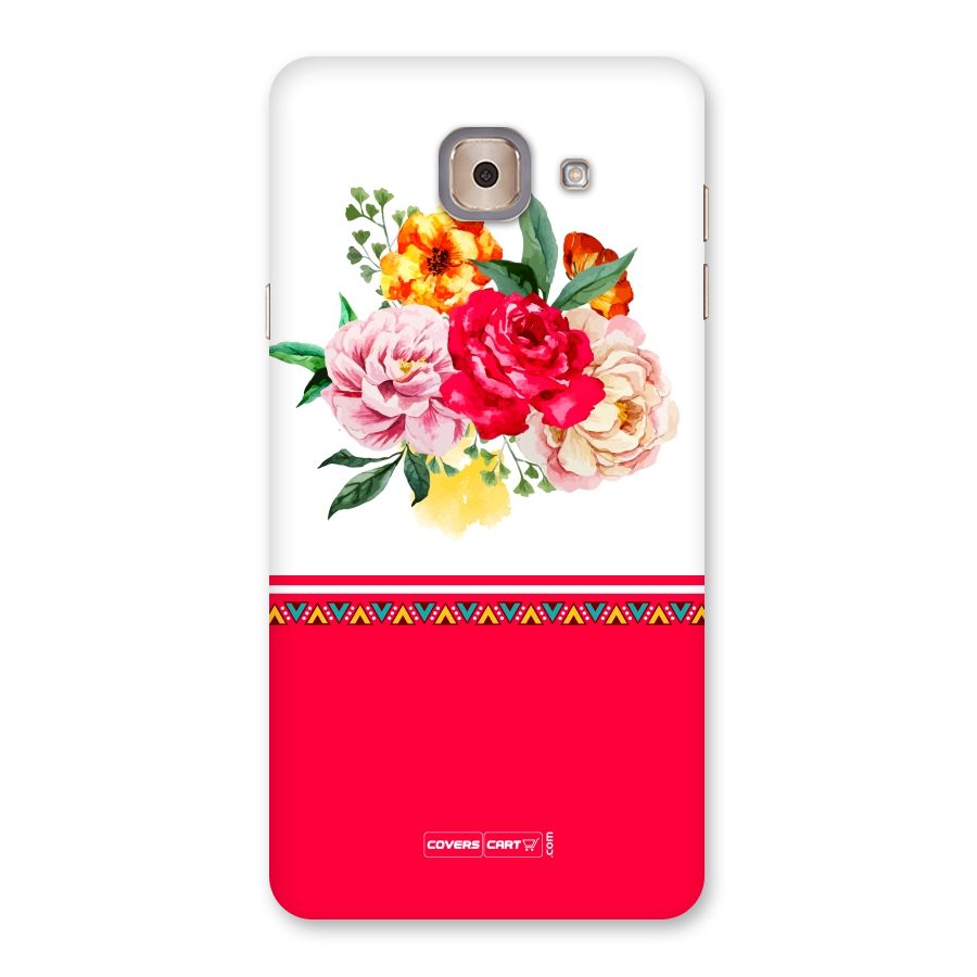 Flower Fusion Back Case for Galaxy J7 Max
