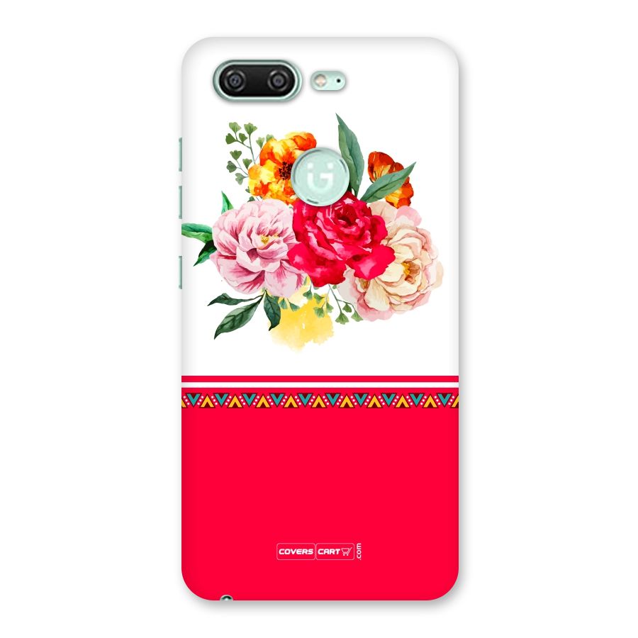 Flower Fusion Back Case for Gionee S10