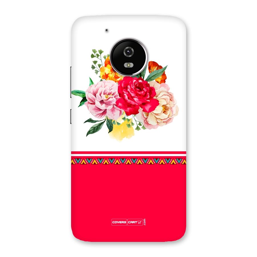 Flower Fusion Back Case for Moto G5