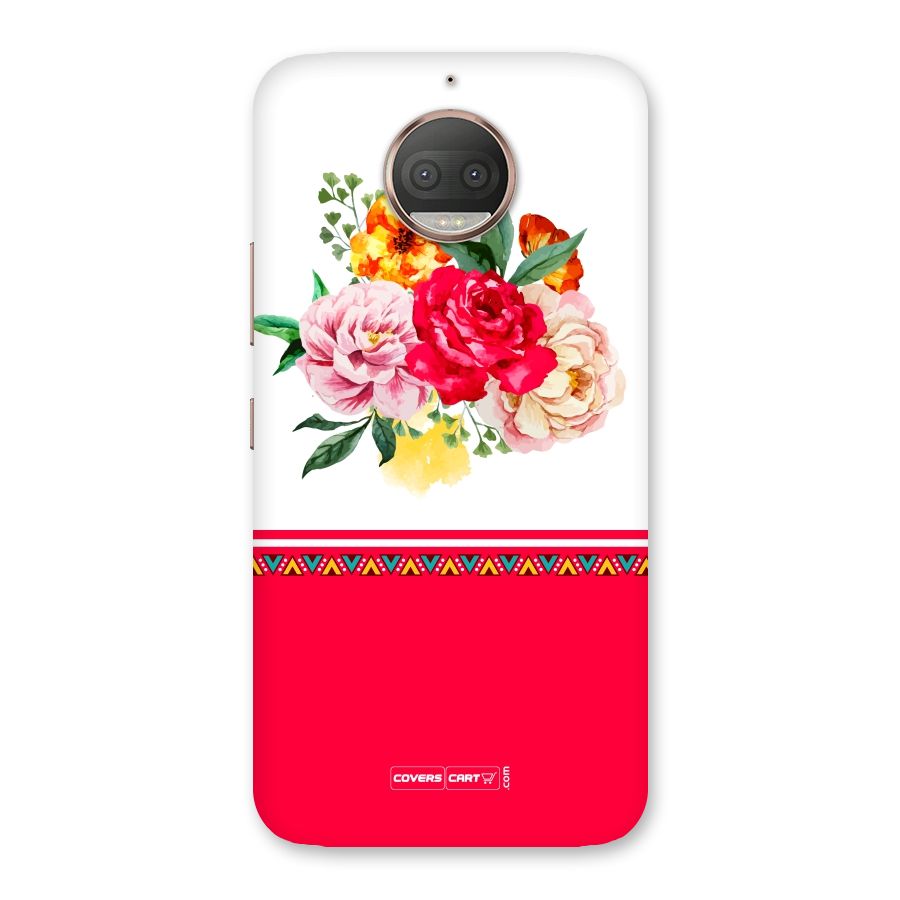 Flower Fusion Back Case for Moto G5s Plus