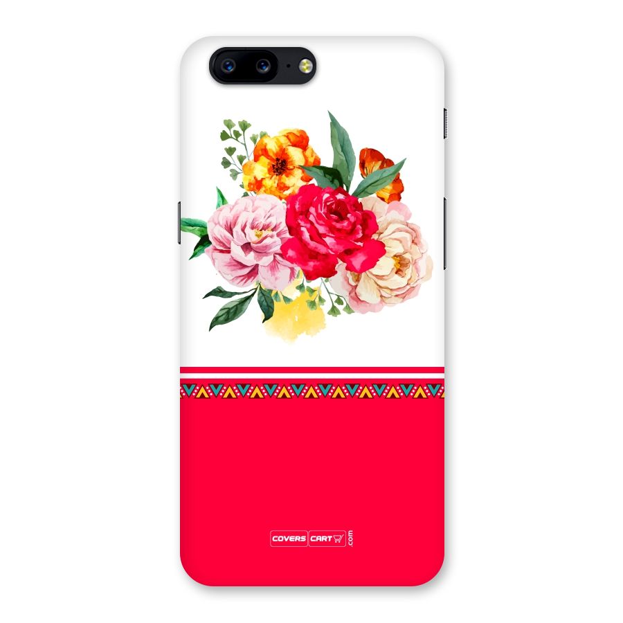Flower Fusion Back Case for OnePlus 5