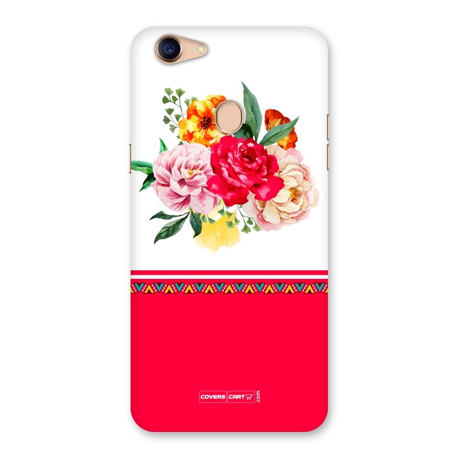Flower Fusion Back Case for Oppo F5
