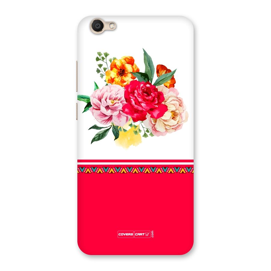 Flower Fusion Back Case for Vivo V5