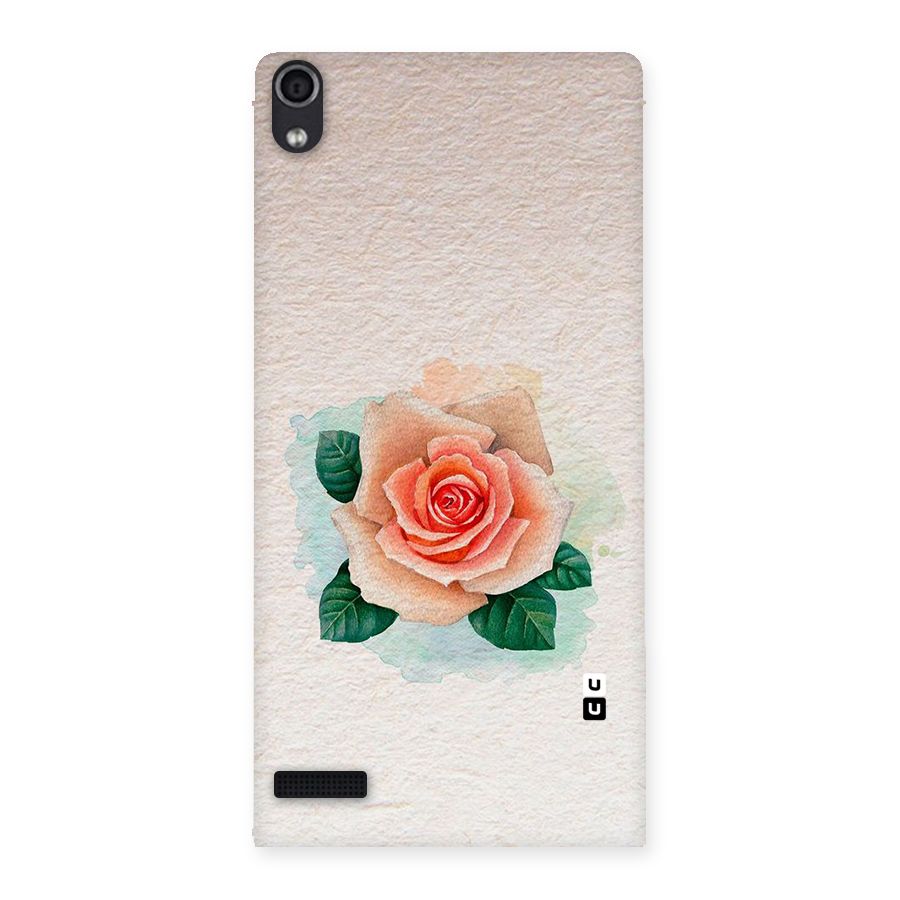 Flower Water Art Back Case for Ascend P6