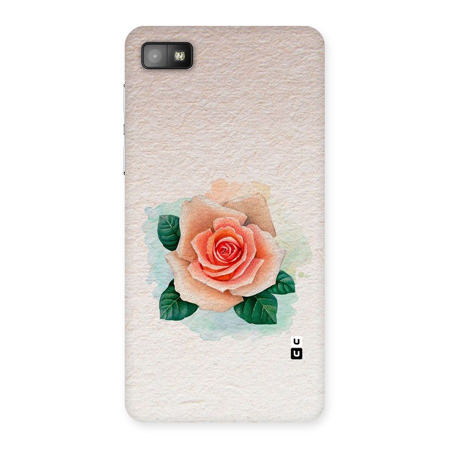 Flower Water Art Back Case for Blackberry Z10