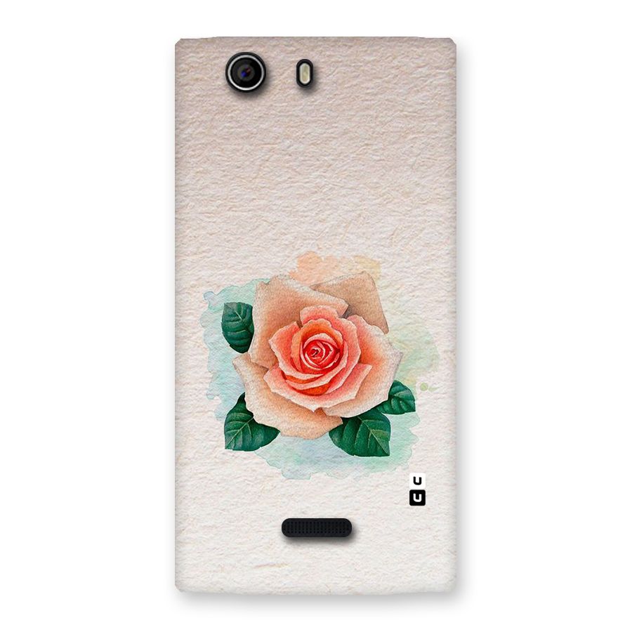 Flower Water Art Back Case for Canvas Nitro 2 E311