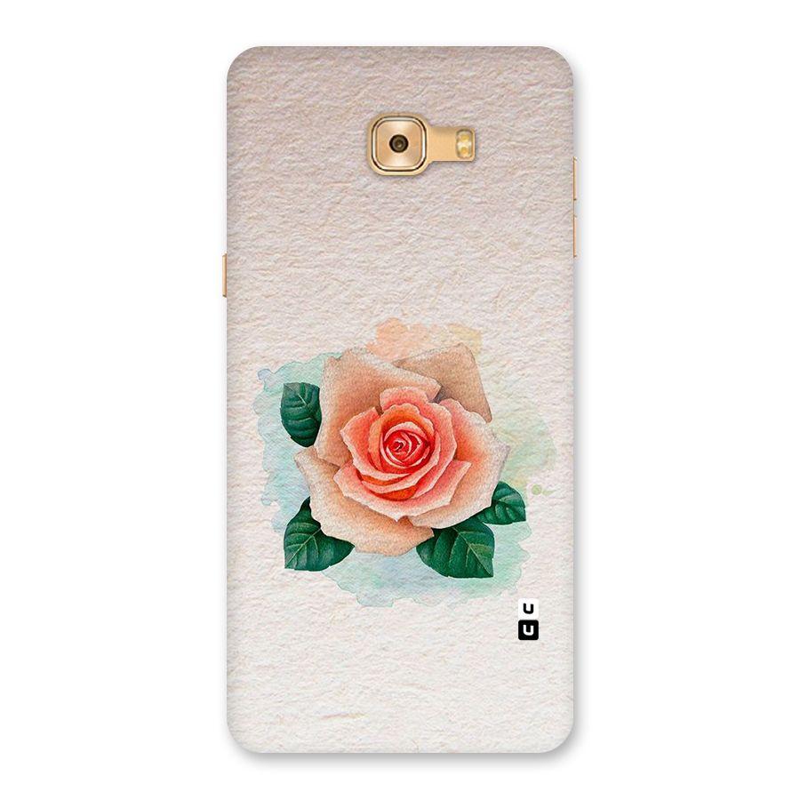 Flower Water Art Back Case for Galaxy C9 Pro