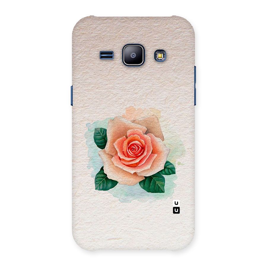 Flower Water Art Back Case for Galaxy J1