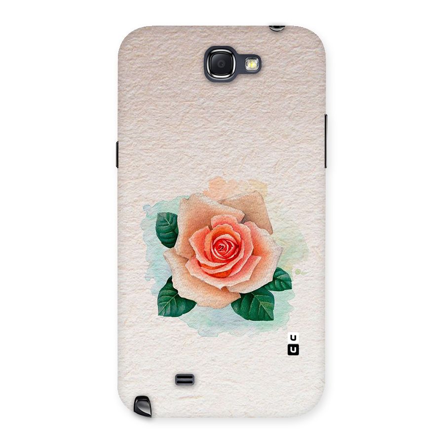 Flower Water Art Back Case for Galaxy Note 2