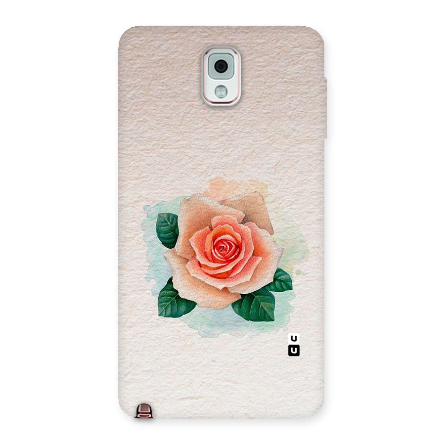 Flower Water Art Back Case for Galaxy Note 3
