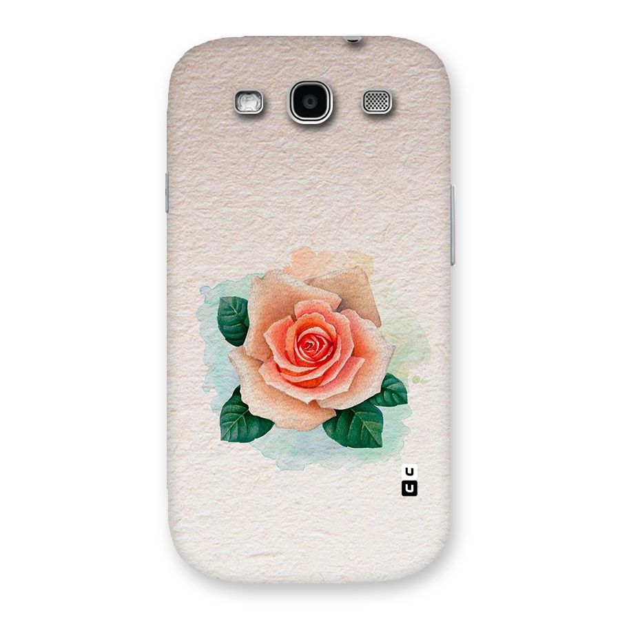 Flower Water Art Back Case for Galaxy S3