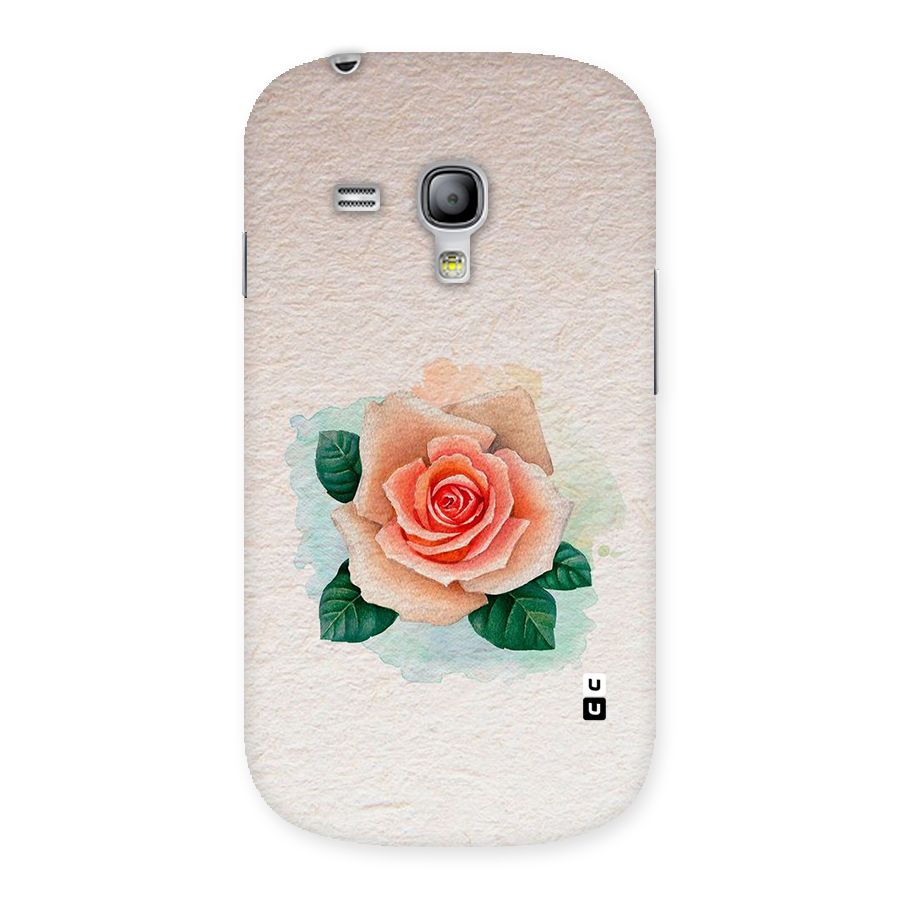 Flower Water Art Back Case for Galaxy S3 Mini