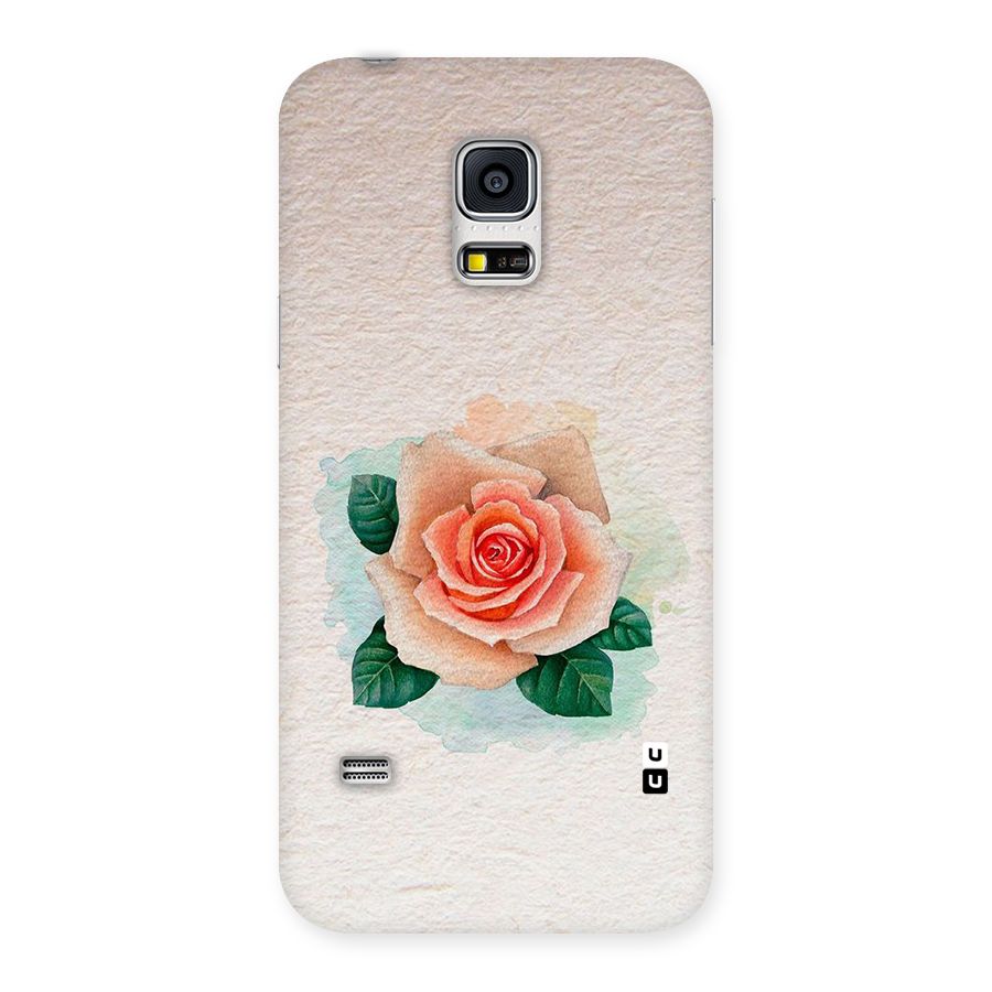 Flower Water Art Back Case for Galaxy S5 Mini