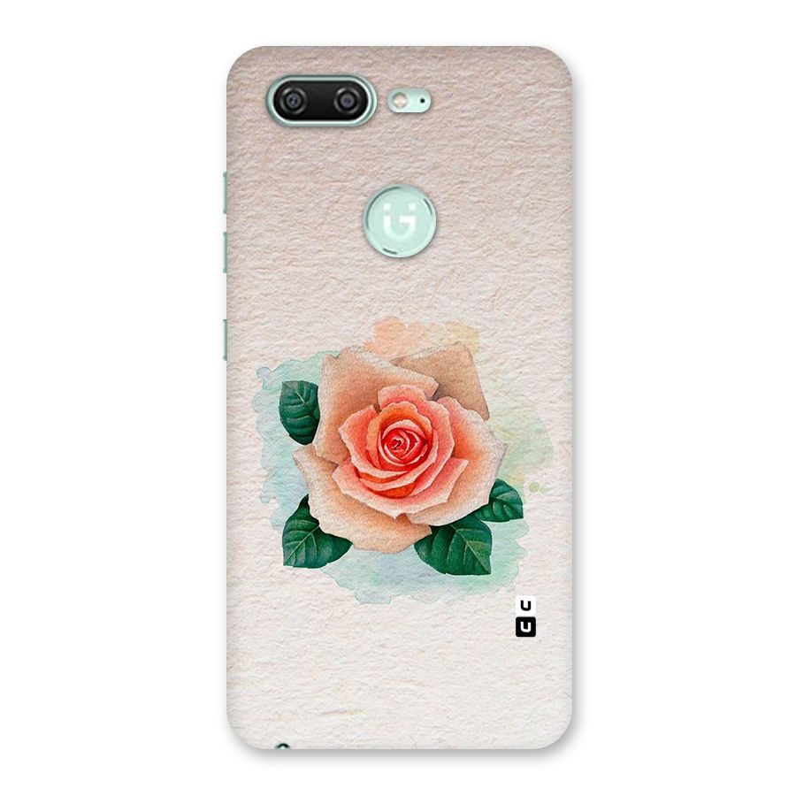 Flower Water Art Back Case for Gionee S10