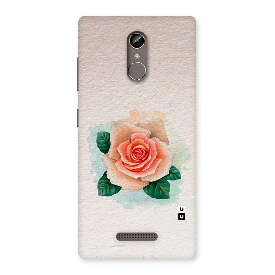 Flower Water Art Back Case for Gionee S6s