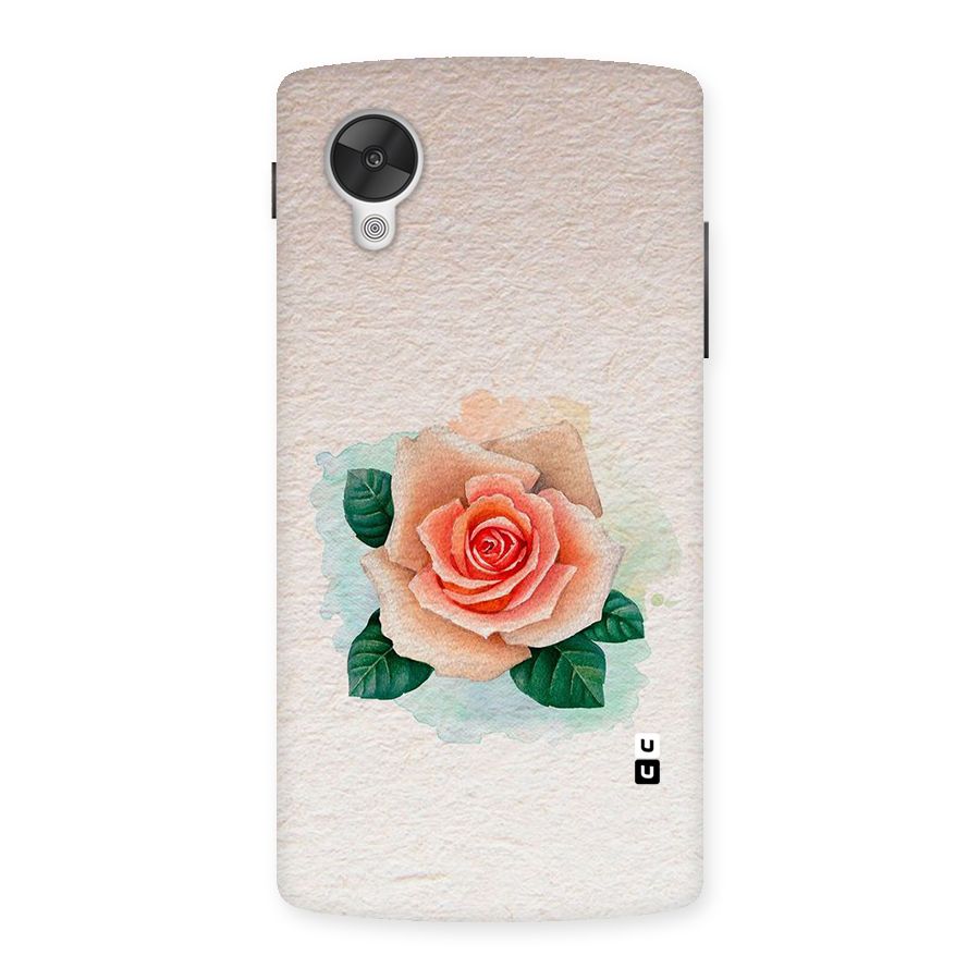 Flower Water Art Back Case for Google Nexsus 5