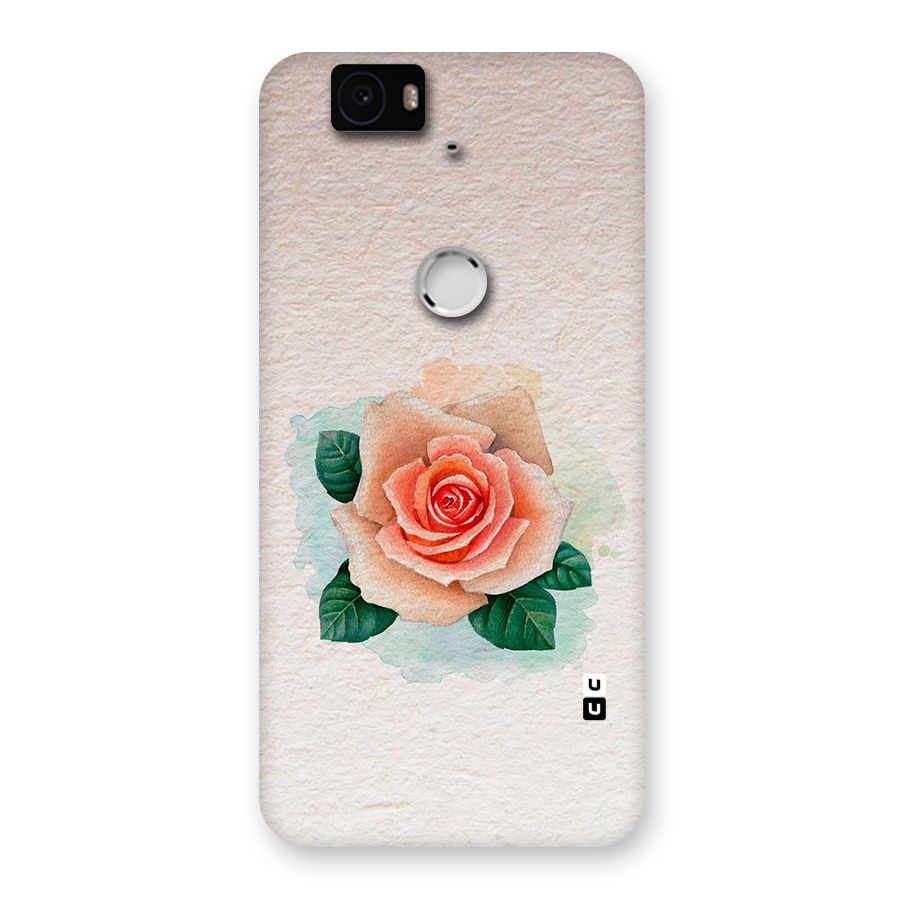 Flower Water Art Back Case for Google Nexus-6P