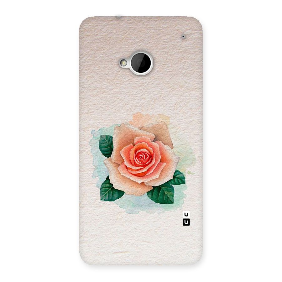 Flower Water Art Back Case for HTC One M7