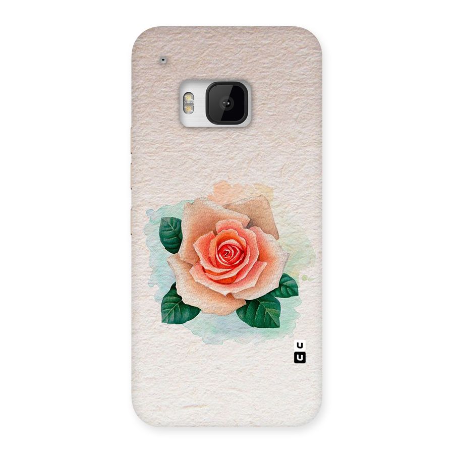 Flower Water Art Back Case for HTC One M9