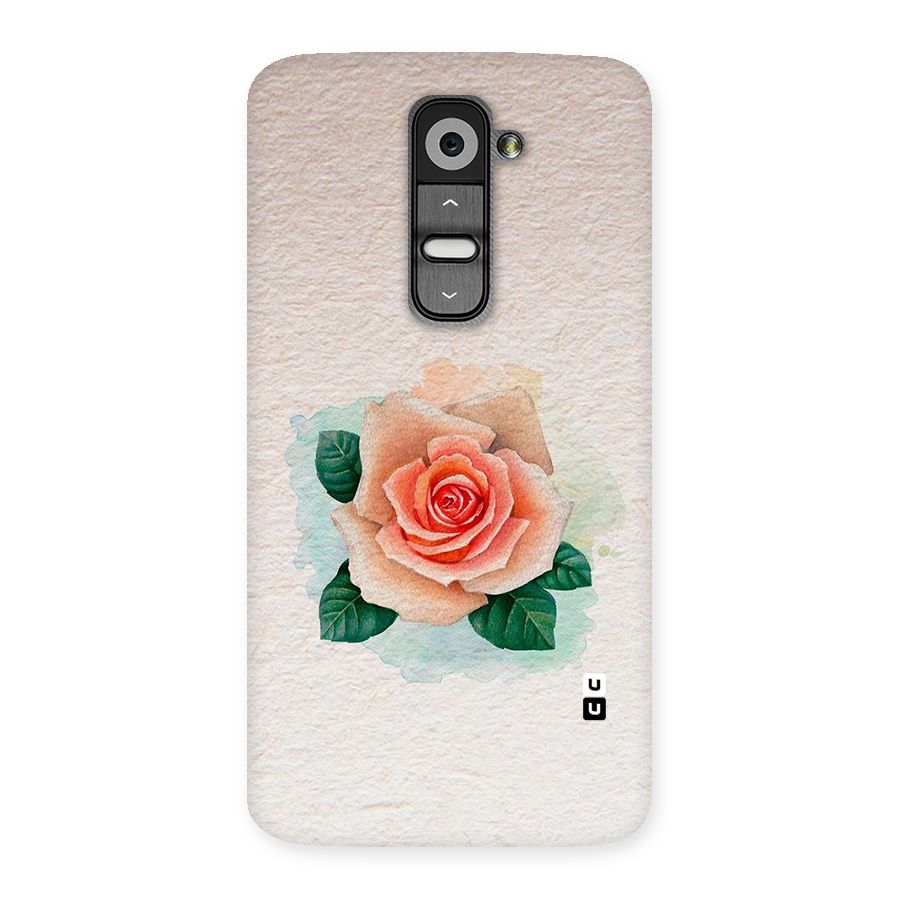 Flower Water Art Back Case for LG G2