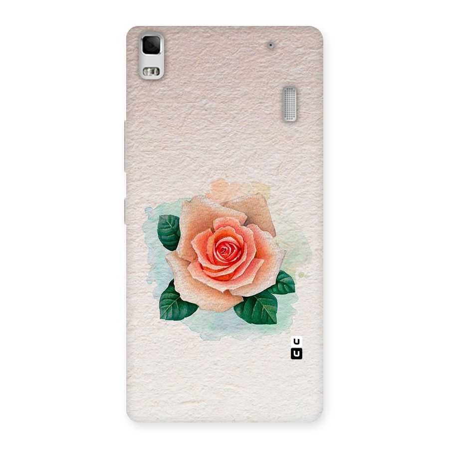 Flower Water Art Back Case for Lenovo A7000
