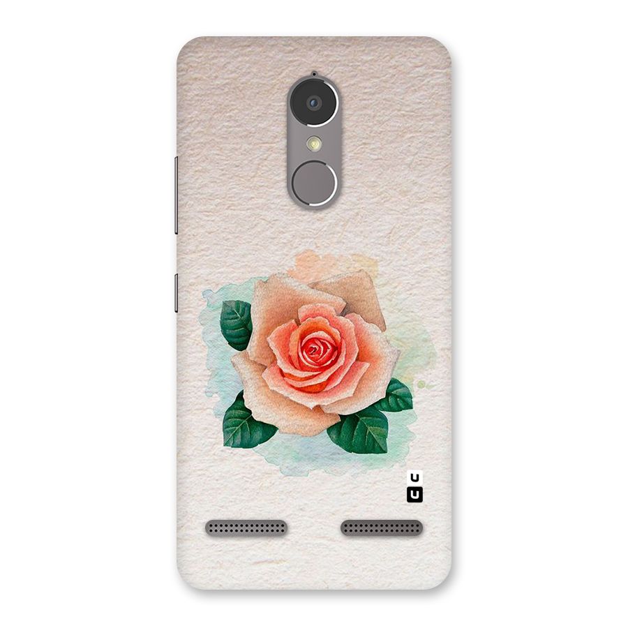 Flower Water Art Back Case for Lenovo K6