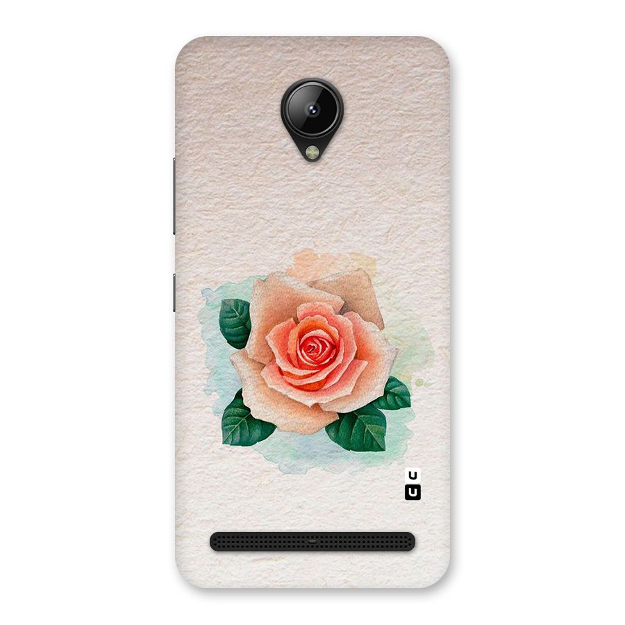 Flower Water Art Back Case for Lenovo C2