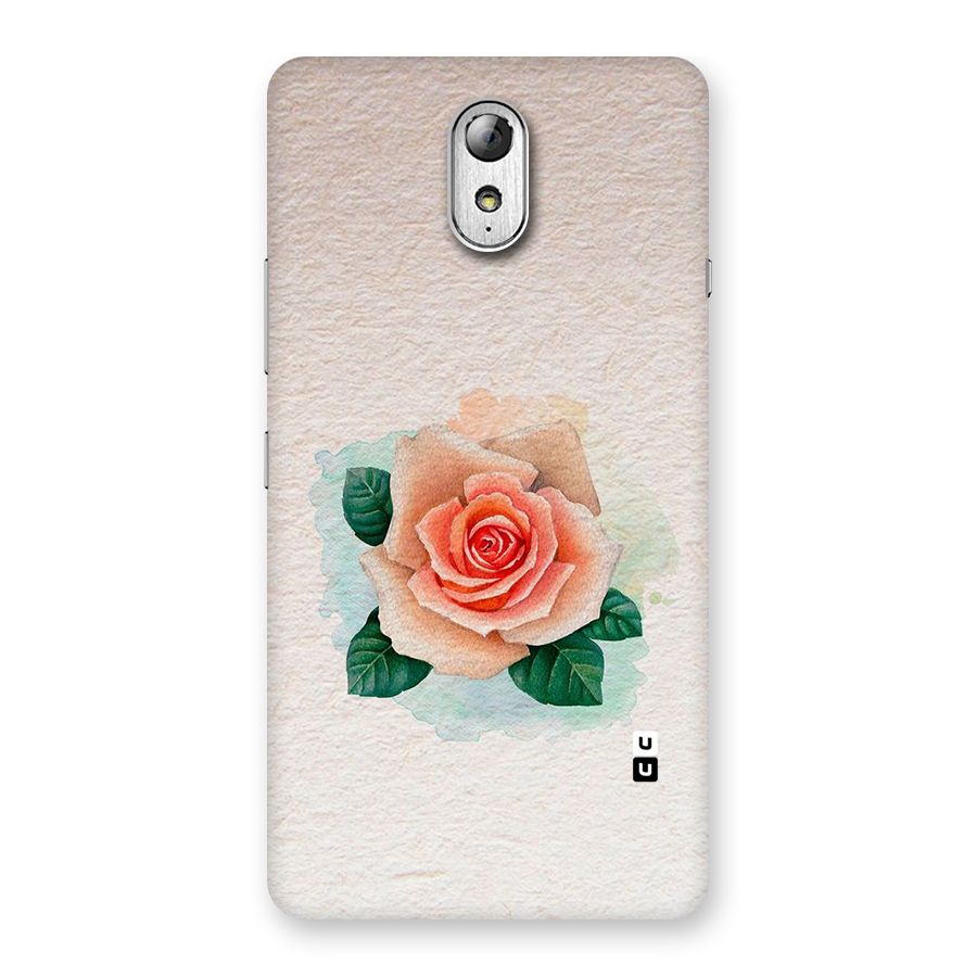 Flower Water Art Back Case for Lenovo Vibe P1M