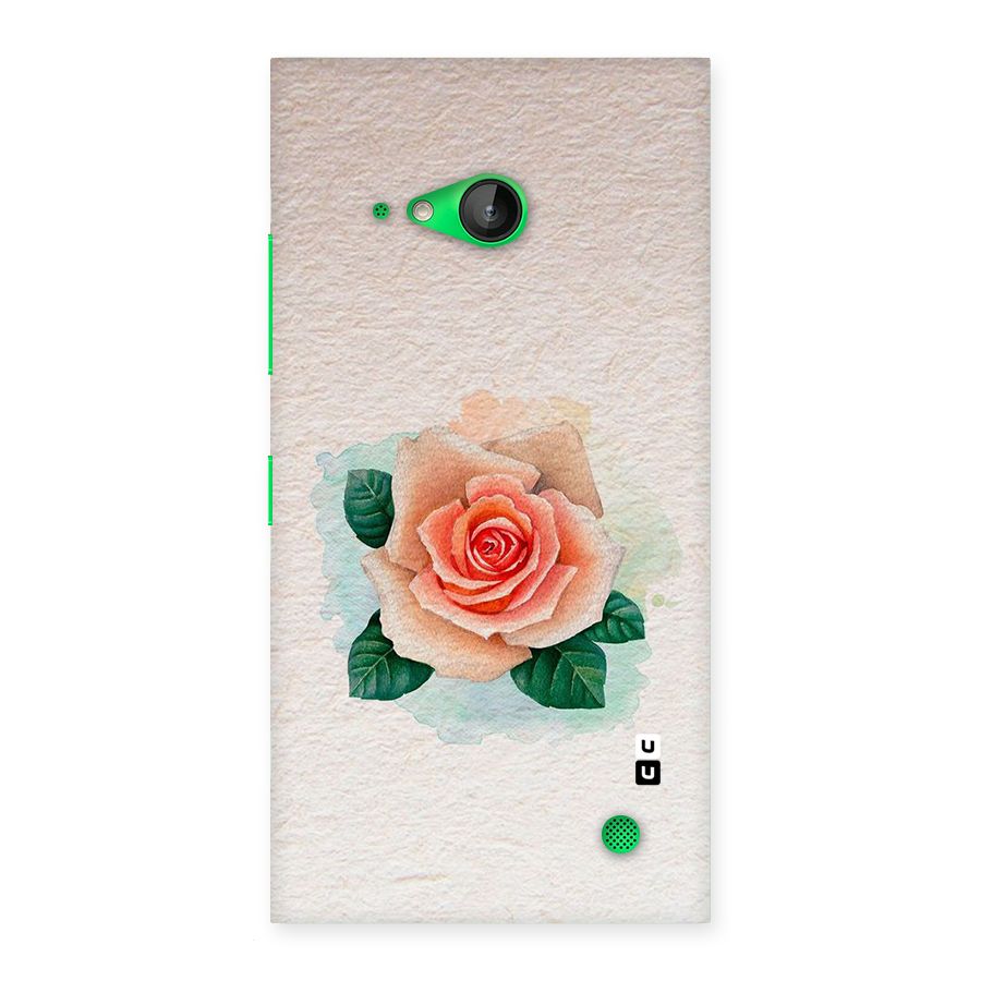 Flower Water Art Back Case for Lumia 730
