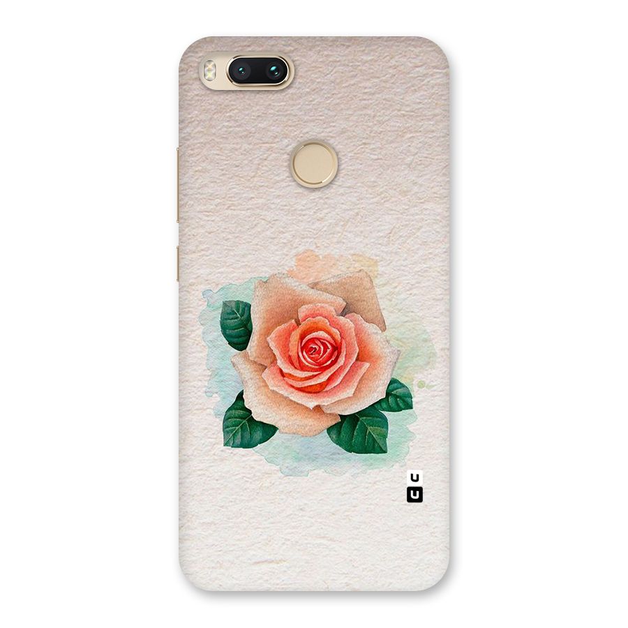 Flower Water Art Back Case for Mi A1
