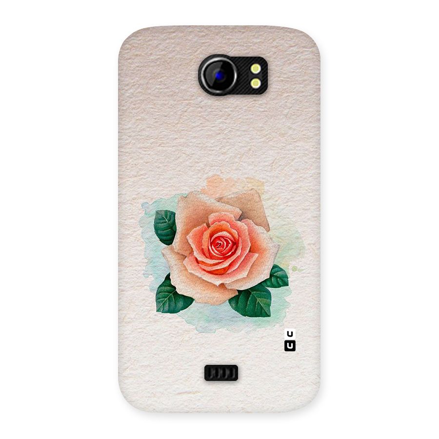 Flower Water Art Back Case for Micromax Canvas 2 A110