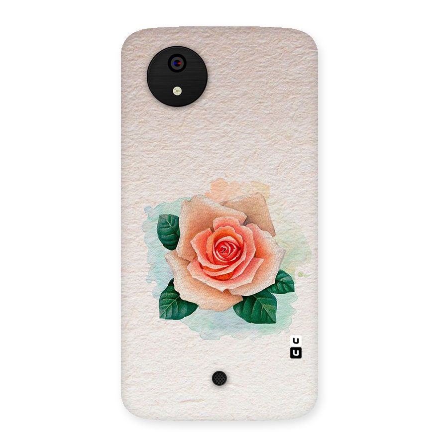 Flower Water Art Back Case for Micromax Canvas A1