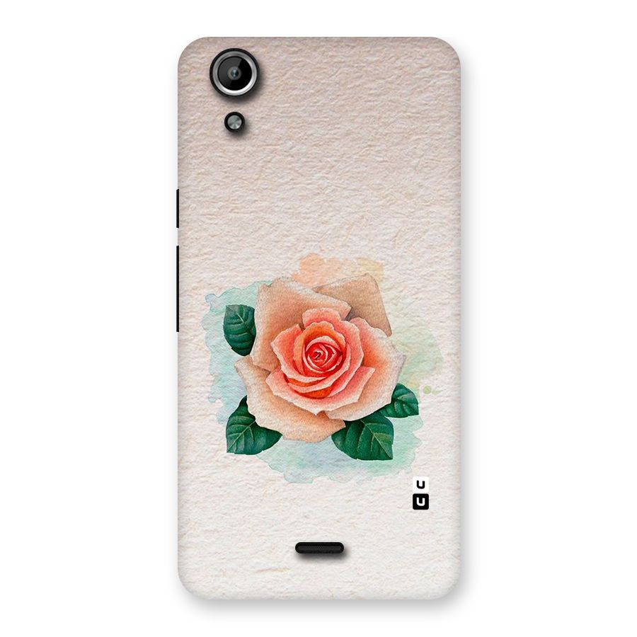 Flower Water Art Back Case for Micromax Canvas Selfie Lens Q345
