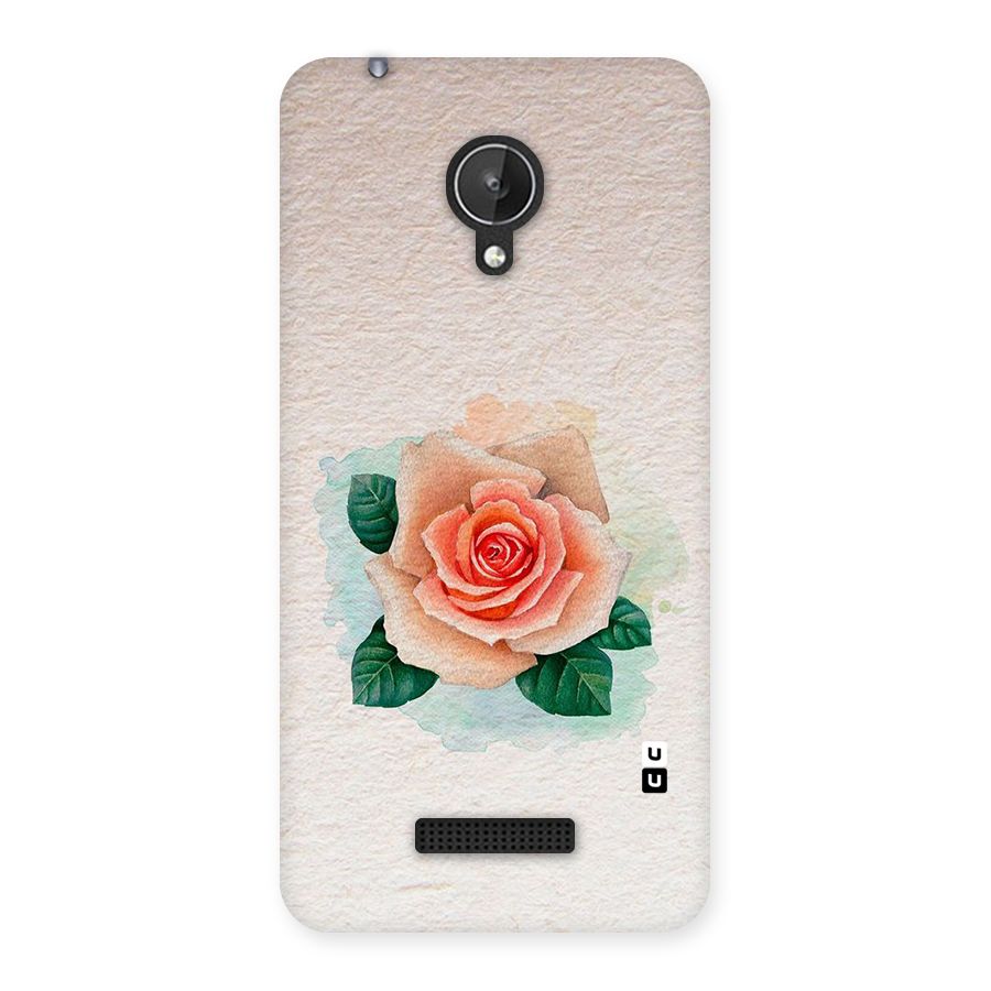 Flower Water Art Back Case for Micromax Canvas Spark Q380