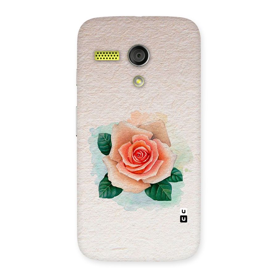 Flower Water Art Back Case for Moto G
