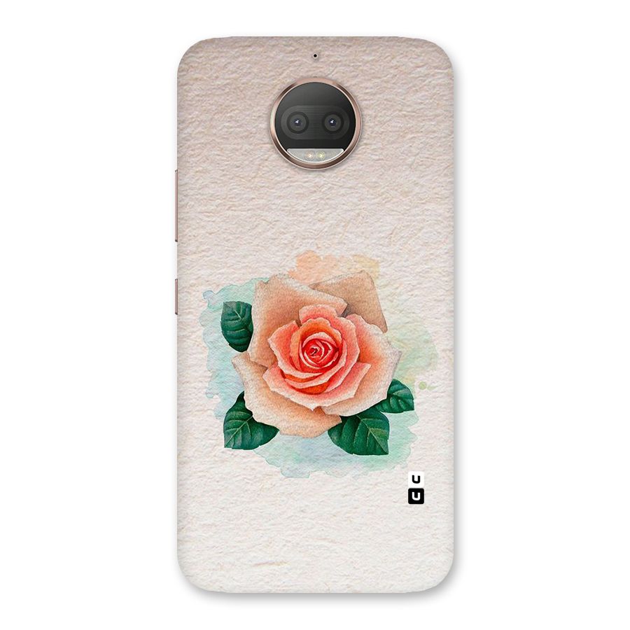 Flower Water Art Back Case for Moto G5s Plus