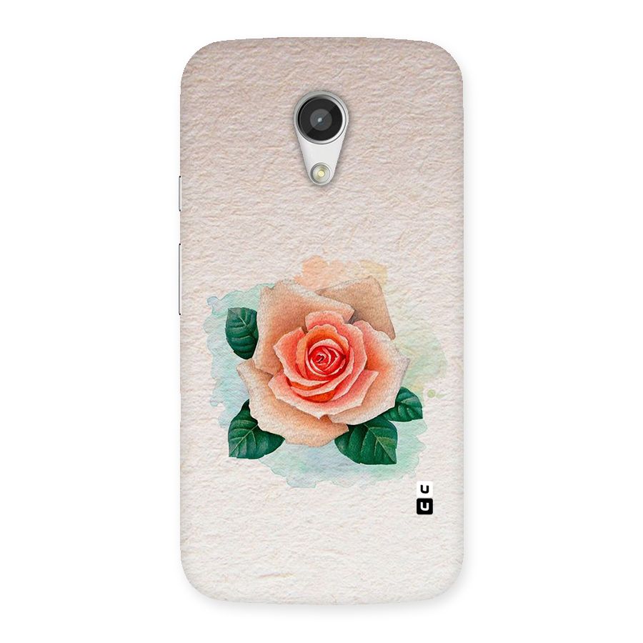 Flower Water Art Back Case for Moto G 2nd Gen
