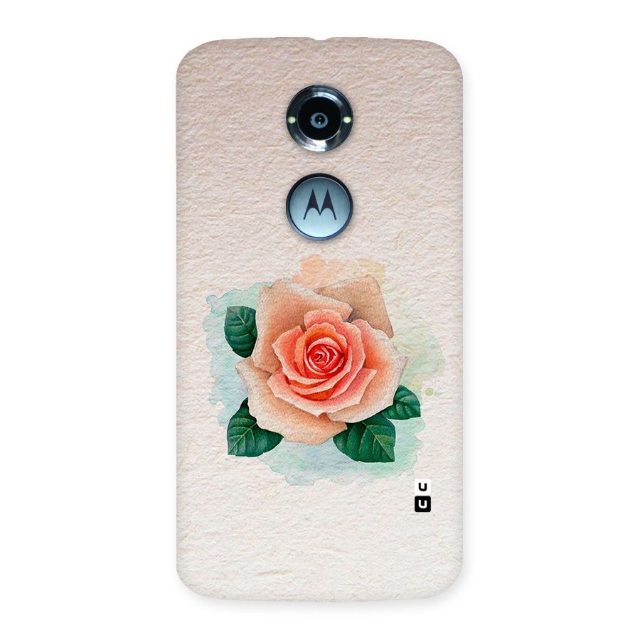 Flower Water Art Back Case for Moto X 2nd Gen