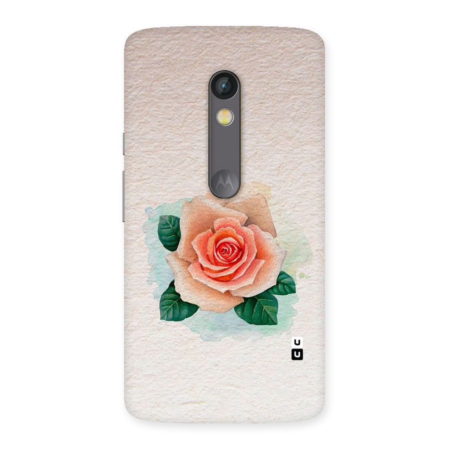 Flower Water Art Back Case for Moto X Play