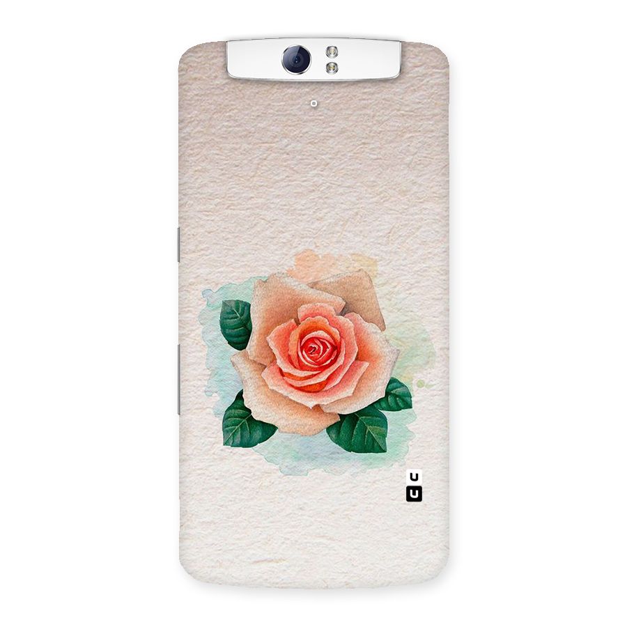 Flower Water Art Back Case for Oppo N1