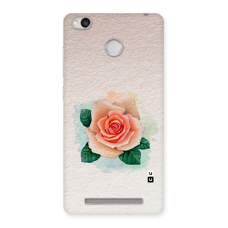 Flower Water Art Back Case for Redmi 3S Prime