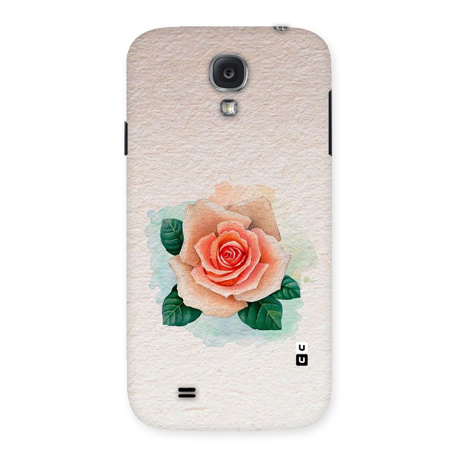 Flower Water Art Back Case for Samsung Galaxy S4