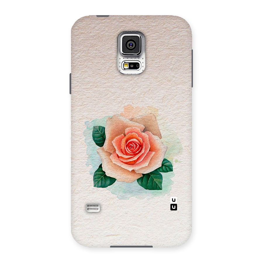 Flower Water Art Back Case for Samsung Galaxy S5